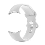 For Google Pixel Watch 4 / 3 / 2 / 1 41mm Single Color Silicone Watch Band, Man, Women