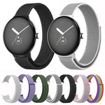 Nylon Woven Watch Band, For Google Pixel Watch