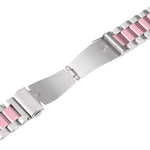 Three Strains Stainless Steel Metal Watch Band, For Google Pixel Watch 4 / 3 / 2 / 1 41mm