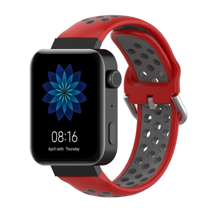 For Xiaomi Watch / Huawei Honor S1 18mm Two Color Sport Wrist Strap Watchband