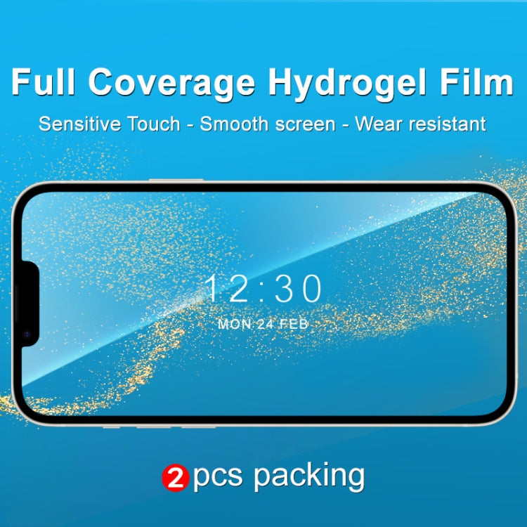 For Apple Watch 4/5/6 40mm / SE 1/2/3 40mm 2pcs imak Curved Full Screen Hydrogel Film Protector, For iPhone 14, For iPhone 14 Plus, For iPhone 14 Pro, For iPhone 14 Pro Max, For Huawei Mate 50, For Huawei Mate 50 Pro                                    ...