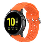 20mm Clasp Solid Color Sport Wrist Strap Watchband, For Huawei Watch GT2 42MM, For Galaxy Watch Active2 / Active