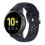 20mm Clasp Solid Color Sport Wrist Strap Watchband, For Huawei Watch GT2 42MM, For Galaxy Watch Active2 / Active