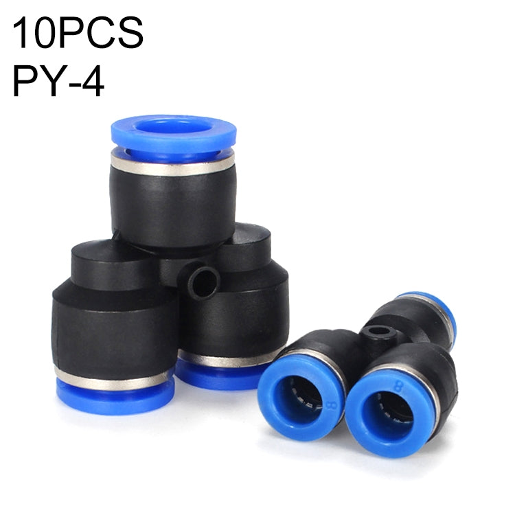 PY-14 LAIZE 2pcs Plastic Y-type Tee Reducing Pneumatic Quick Fitting Connector, PY-4 (10pcs), PY-6 (10pcs), PY-8 (10pcs), PY-10 (10pcs), PY-12 (10pcs), PY-14 (2pcs), PY-16 (2pcs)
