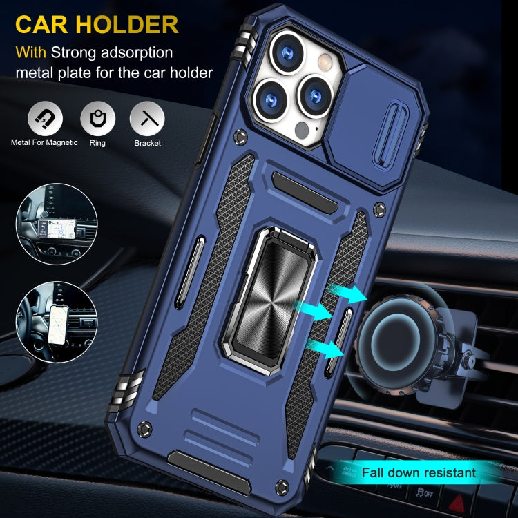 Armor PC + TPU Camera Shield Phone Case, For iPhone 12 Pro