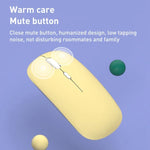 FOREV FVW312 1600dpi 2.4G Wireless Silent Portable Mouse, 2.4G(White)