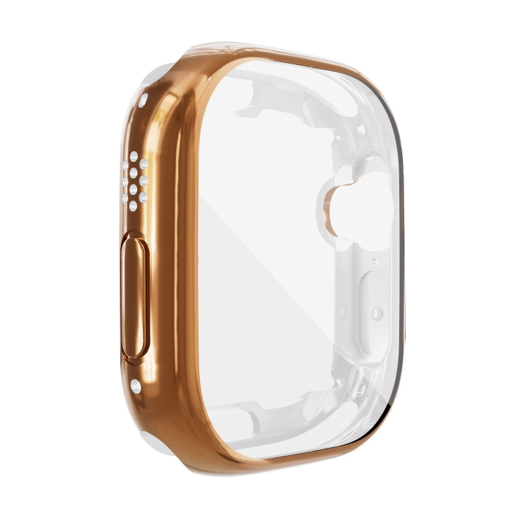 All-inclusive Plating TPU Shockproof Case, For Apple Watch 9 / 8 / 7 45mm, For Apple Watch 8 / 7 45mm, For Apple Watch 9 / 8 / 7 41mm