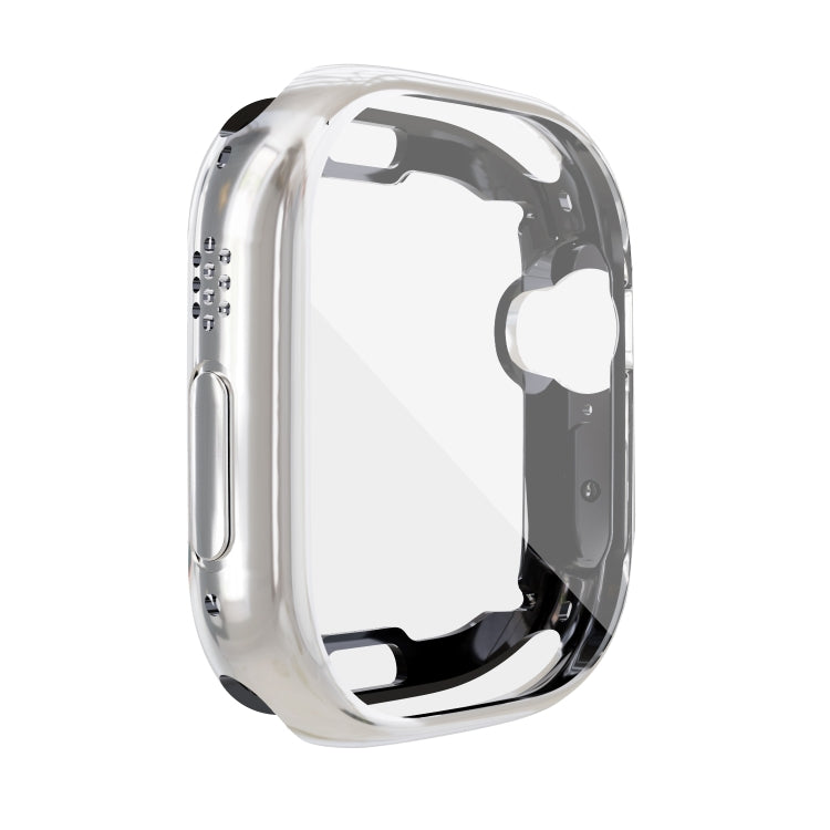 All-inclusive Plating TPU Shockproof Case, For Apple Watch 9 / 8 / 7 45mm, For Apple Watch 8 / 7 45mm, For Apple Watch 9 / 8 / 7 41mm