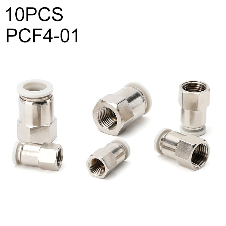 PCF6-02 LAIZE 2pcs Female Thread Straight Pneumatic Quick Fitting Connector, PCF4-01 (10pcs), PCF4-02 (10pcs), PCF6-01 (10pcs), PCF6-02 (2pcs), PCF6-03 (2pcs), PCF6-04 (1pc), PCF8-01 (2pcs), PCF8-02 (2pcs), PCF8-03 (1pc), PCF8-04 (1pc), PCF10-01 (1pc) ...