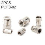 PCF6-02 LAIZE 2pcs Female Thread Straight Pneumatic Quick Fitting Connector, PCF4-01 (10pcs), PCF4-02 (10pcs), PCF6-01 (10pcs), PCF6-02 (2pcs), PCF6-03 (2pcs), PCF6-04 (1pc), PCF8-01 (2pcs), PCF8-02 (2pcs), PCF8-03 (1pc), PCF8-04 (1pc), PCF10-01 (1pc) ...
