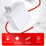 For OnePlus 9 65W Warp Flash Charging Mobile Phone Adapter, 65W Charger, 65W Charger+1m Fast Charging Cable, 65W Charger+1.5m Fast Charging Cable, 65W Charger+2m Fast Charging Cable