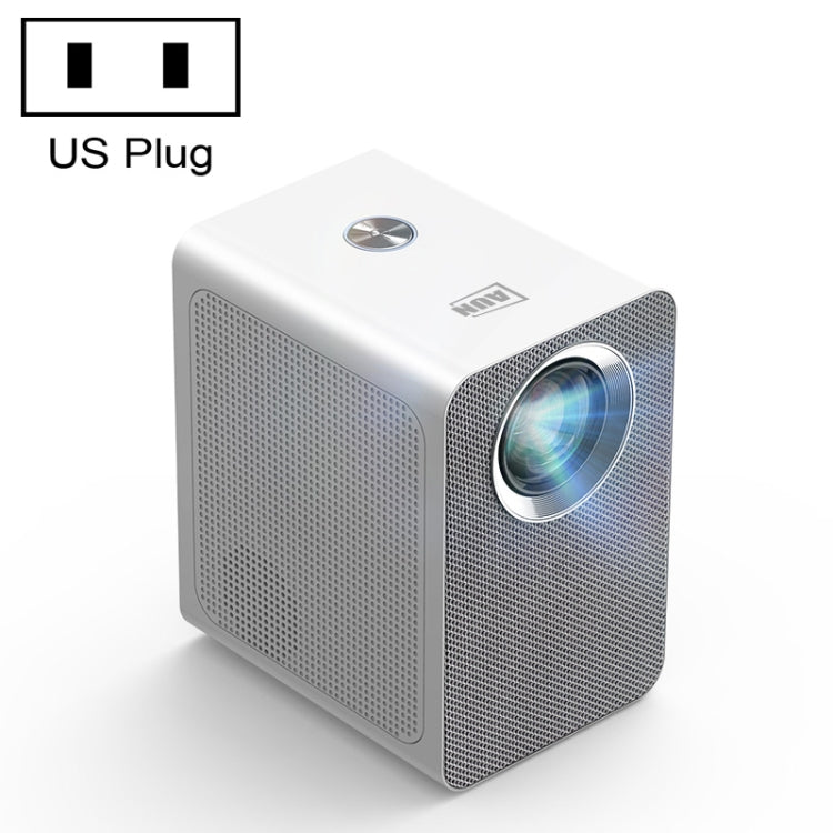 جهاز عرض صغير ذكي LED بقياس 4 إنش AUN ET50، 180 لومن، 1920x1080P، قابس أمريكي، قابس أوروبي، قابس بريطاني، قابس أسترالي