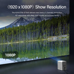 جهاز عرض صغير ذكي LED بقياس 4 إنش AUN ET50، 180 لومن، 1920x1080P، قابس أمريكي، قابس أوروبي، قابس بريطاني، قابس أسترالي