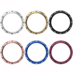 Gehäuse aus Stahl mit Zifferblattschutz, passend für Samsung Galaxy Watch5 Pro 45 mm (A-Style) und Samsung Galaxy Watch5 Pro 45 mm (E-Style).