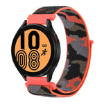 Camouflage-Nylon-Armband, für Samsung Galaxy Watch5 40 mm/44 mm / Watch5 Pro