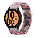 Camouflage-Nylon-Armband, für Samsung Galaxy Watch5 40 mm/44 mm / Watch5 Pro