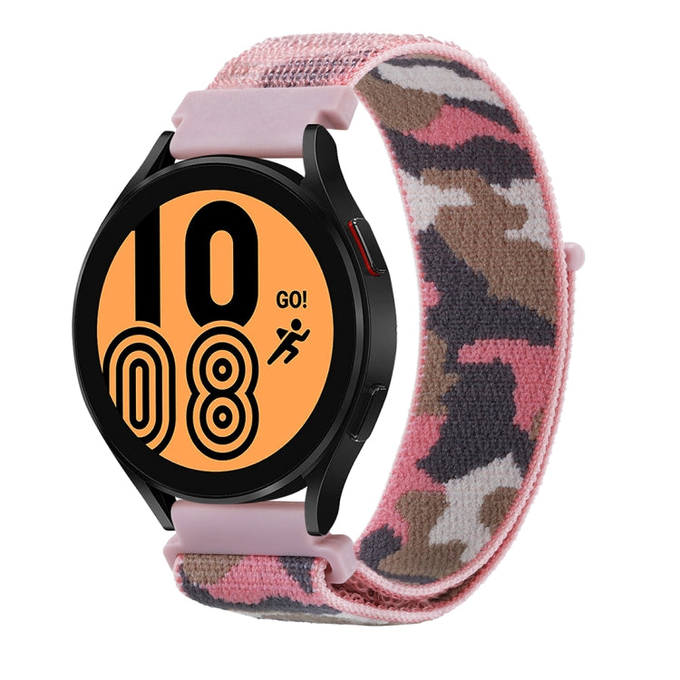 Camouflage-Nylon-Armband, für Samsung Galaxy Watch5 40 mm/44 mm / Watch5 Pro