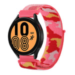 Camouflage-Nylon-Armband, für Samsung Galaxy Watch5 40 mm/44 mm / Watch5 Pro