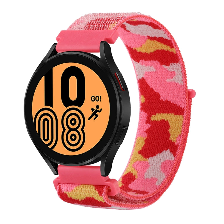Camouflage-Nylon-Armband, für Samsung Galaxy Watch5 40 mm/44 mm / Watch5 Pro