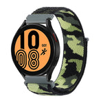 Camouflage-Nylon-Armband, für Samsung Galaxy Watch5 40 mm/44 mm / Watch5 Pro