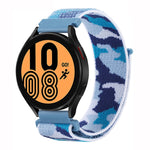 Camouflage-Nylon-Armband, für Samsung Galaxy Watch5 40 mm/44 mm / Watch5 Pro