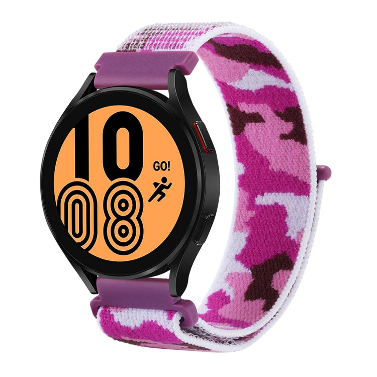 Camouflage-Nylon-Armband, für Samsung Galaxy Watch5 40 mm/44 mm / Watch5 Pro