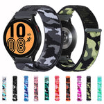 Camouflage-Nylon-Armband, für Samsung Galaxy Watch5 40 mm/44 mm / Watch5 Pro