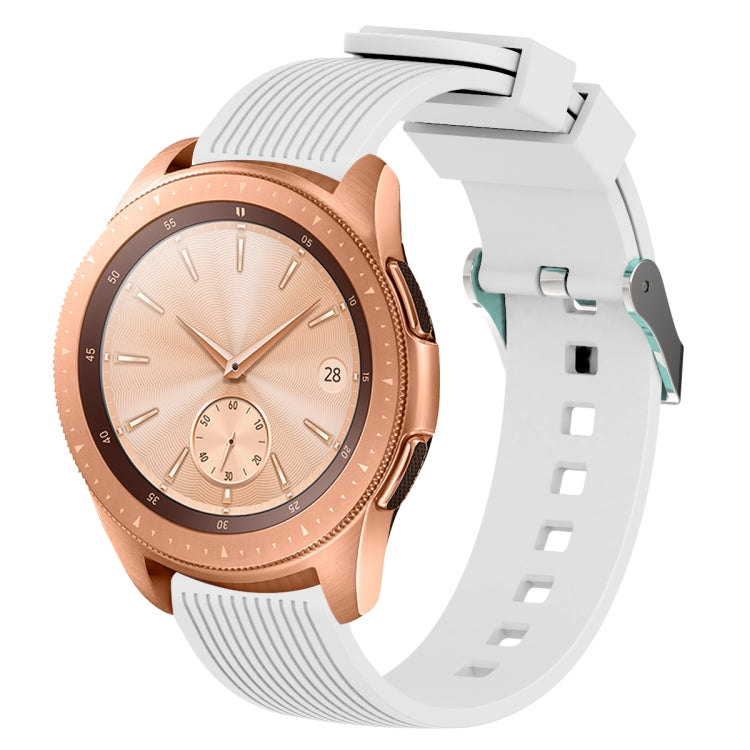 20mm Vertical Grain Silicone Watch Band, For Samsung Galaxy Watch5 40mm/44mm / Watch5 Pro