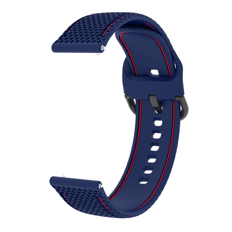 Two-color Stitching Silicone Watch Band, For Samsung Galaxy Watch5 40mm/44mm / Watch5 Pro