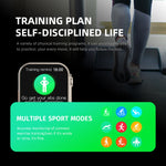 HW8 Ultra 2.02 inch TFT Screen Smart Watch, IP67 Waterproof Support Heart Rate & Blood Oxygen Monitoring / Multiple Sports Modes