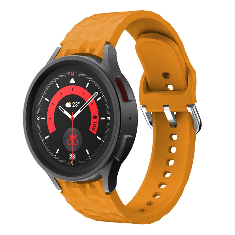 Silikonarmband mit Rautenmuster, für Samsung Galaxy Watch 5 / Watch 5 Pro