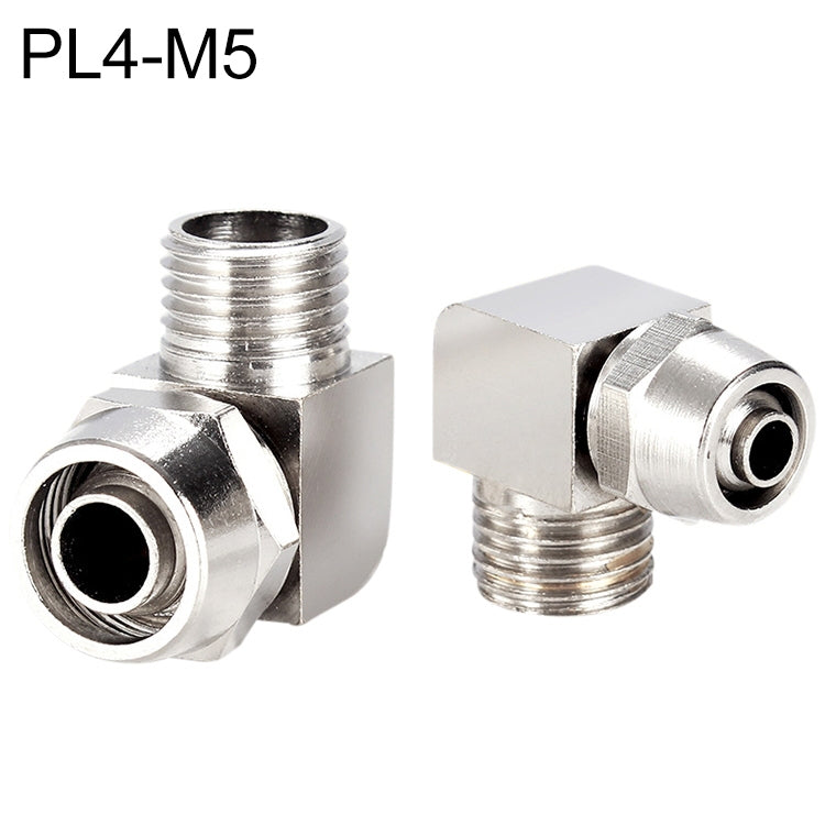 PL8-02 LAIZE Nickel Plated Copper Trachea Quick Fitting Lock Female Connector, PL4-M5, PL4-01, PL4-02, PL6-M5, PL6-01, PL6-02, PL8-01, PL8-02