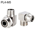 PL8-02 LAIZE Nickel Plated Copper Trachea Quick Fitting Lock Female Connector, PL4-M5, PL4-01, PL4-02, PL6-M5, PL6-01, PL6-02, PL8-01, PL8-02
