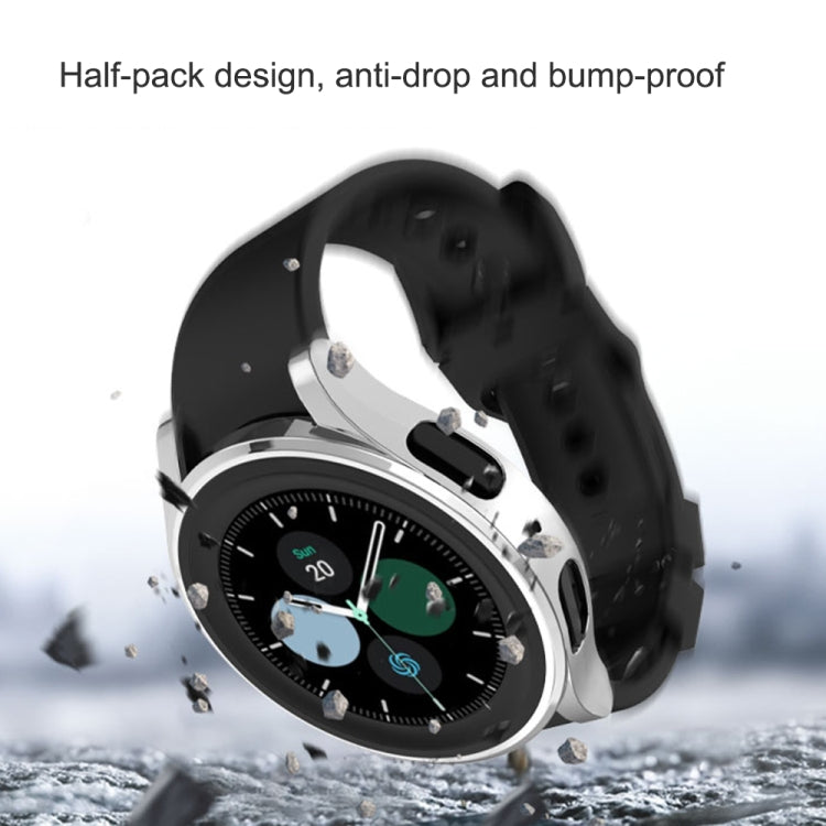 Electroplating Hollow Half-pack TPU Protective Case, For Samsung Galaxy Watch5 Pro 45mm