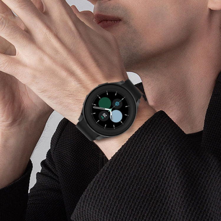 Electroplating Hollow Half-pack TPU Protective Case, For Samsung Galaxy Watch5 Pro 45mm