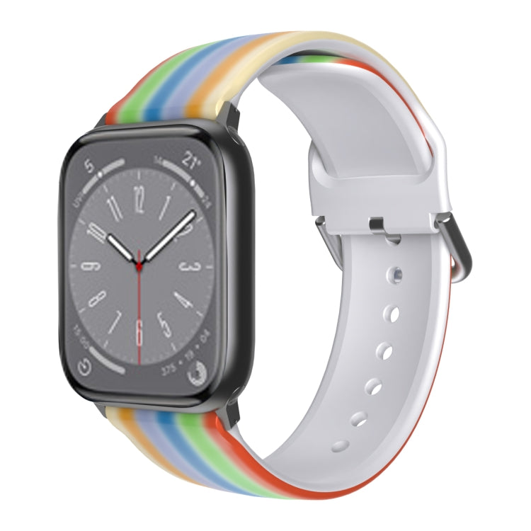 Breathable TPU Watch Band For Apple Watch, Series 8&7 41mm / SE 2&6&SE&5&4 40mm / 3&2&1 38mm