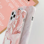 Marble Frosted TPU Phone Case, For iPhone 11 Pro Max