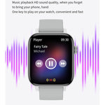 T49 1.9 inch HD Square Screen Smart Watch Supports Heart Rate Monitoring/Bluetooth Calling