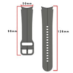 Colorful Buckle Silicone Watch Band, For Samsung Galaxy Watch 5 Pro 45mm
