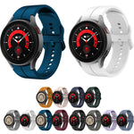 Colorful Buckle Silicone Watch Band, For Samsung Galaxy Watch 5 Pro 45mm