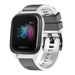 Plain Weave Two-color Silicone Watch Band, For Samsung Galaxy Watch 5 Pro 45mm