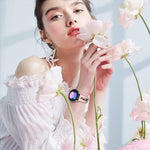 Silikonarmband mit vertikaler Maserungsprägung, für Samsung Galaxy Watch 5 (40 mm/44 mm) und Samsung Galaxy Watch 5 Pro (45 mm)