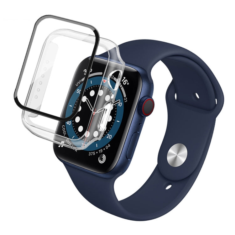 imak PC Frame Case with Tempered Glass Film, For Apple Watch Series 4/5/6/SE 1/2/3 40mm, For Apple Watch Series 4/5/6/SE 1/2/3 44mm, For Apple Watch Series 9 / 8 / 7 41mm, For Apple Watch Series 9 / 8 / 7 45mm                                           ...
