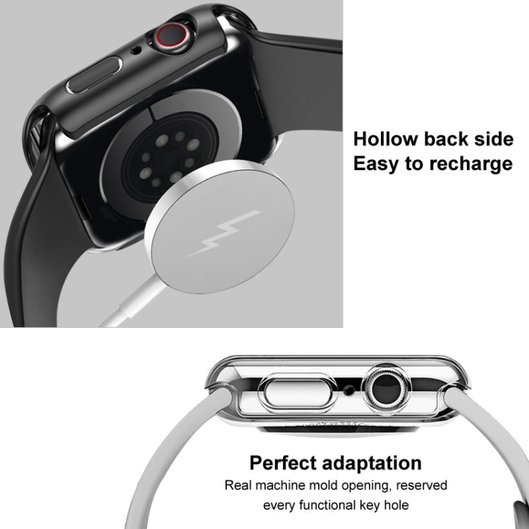 imak PC Frame Case with Tempered Glass Film, For Apple Watch Series 4/5/6/SE 1/2/3 40mm, For Apple Watch Series 4/5/6/SE 1/2/3 44mm, For Apple Watch Series 9 / 8 / 7 41mm, For Apple Watch Series 9 / 8 / 7 45mm                                           ...