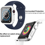 imak PC Frame Case with Tempered Glass Film, For Apple Watch Series 4/5/6/SE 1/2/3 40mm, For Apple Watch Series 4/5/6/SE 1/2/3 44mm, For Apple Watch Series 9 / 8 / 7 41mm, For Apple Watch Series 9 / 8 / 7 45mm                                           ...