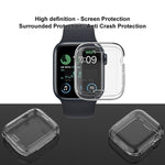 imak UX-3 Series TPU Protective Case, For Apple Watch SE 2023 40mm / Series 4/5/6/SE 1/2/3 40mm, For Apple Watch SE 2023 44mm / Series 4/5/6/SE 1/2/3 44mm