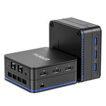 GMK KB7 Windows 11 Pro Mini PC, 16GB+512G, Intel Pentium Silver N6005 Quad Core, Support WiFi & BT, KB7 16GB+512G