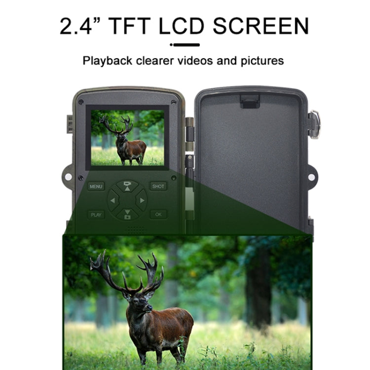 Caméra de chasse Wi-Fi H888WIFI avec écran TFT 2,4 pouces et résolution 4K
