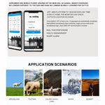 RF-V24 4G Solar GPS Tracking Locator Livestock Tracker, with 2G Memory, with 4G Memory