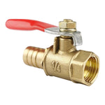 Pneumatic Hose Connector Copper Ball Valve, Inside 2-Barb 8mm, Inside 2-Barb 10mm, Inside 3-Barb 8mm, Inside and Outside 1 1/8 inch, Inside and Outside 2 1/4 inch, Inside and Outside 3 3/8 inch, Inside and Outside 4 1/2 inch, Double Inside 1 1/8 inch  ...